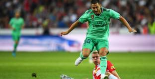 Дебютен гол за Азар като играч на Реал за победа над РБ Залцбург